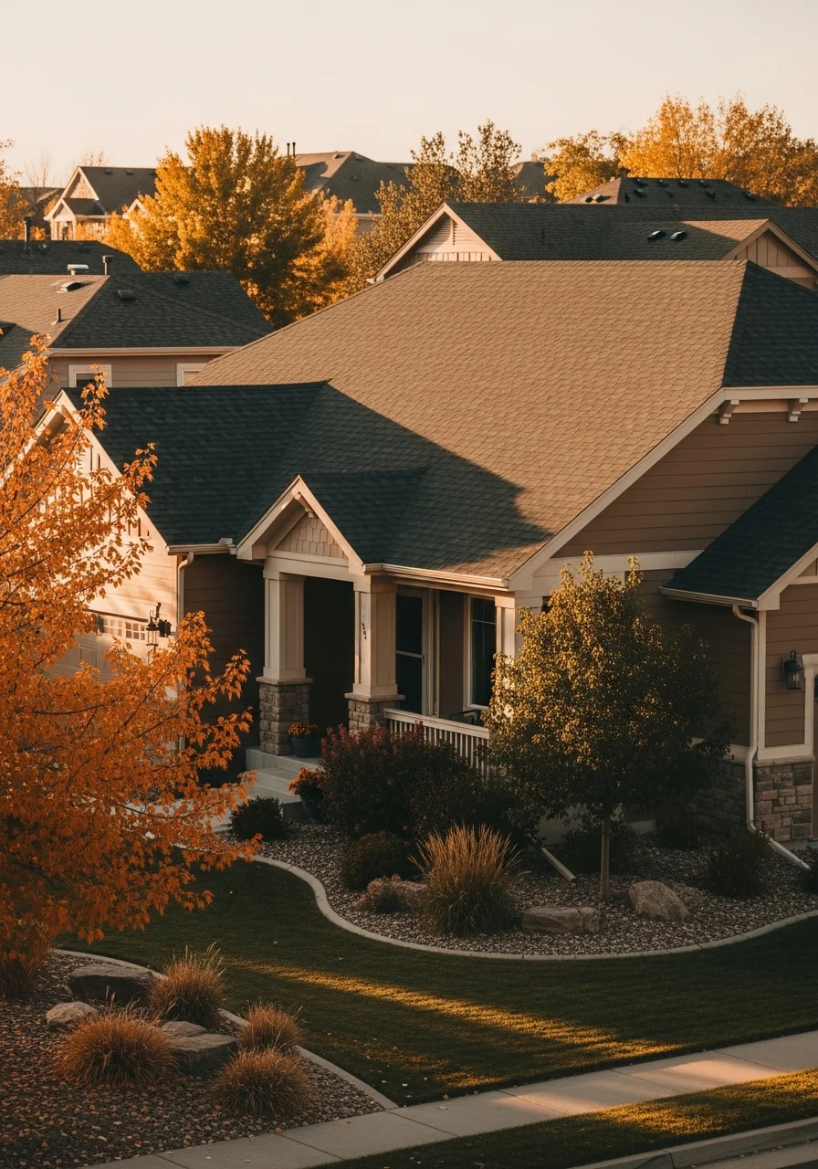 Parker home exterior with modern finishes and well-maintained yard in a residential community.